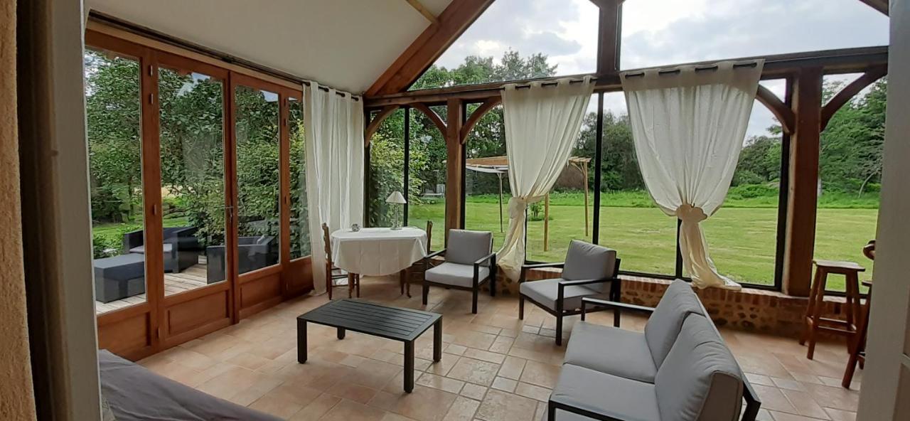 La Maison D'Amis Du Moulin Hotel La Chapelle-Viel ภายนอก รูปภาพ